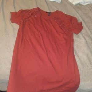 FOREVER 21 💞 burnt orange dress